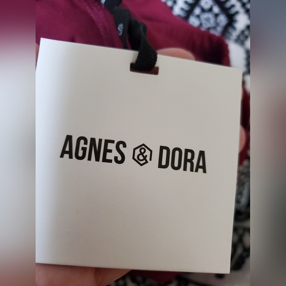 Super Soft Floral Embroidered Leggings Agnes & Dora Large - Picture 5 of 8